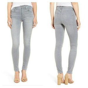 AGOLDE Sophie High Rise Skinny Gray Jeans